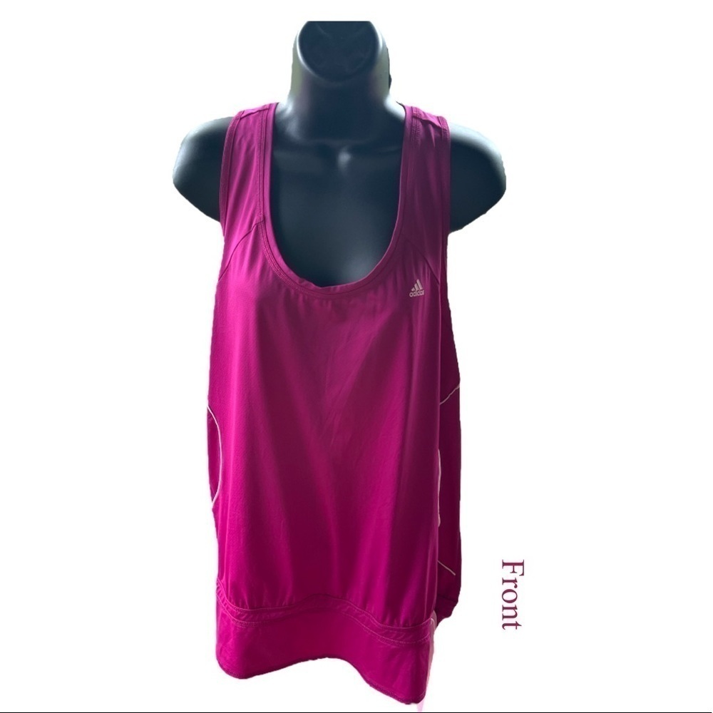 Adidas Pink Long Tank Size XL
